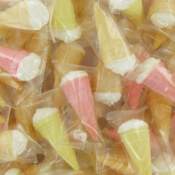 Marshmallows en forme de glace 5g - 200 pièces emballées