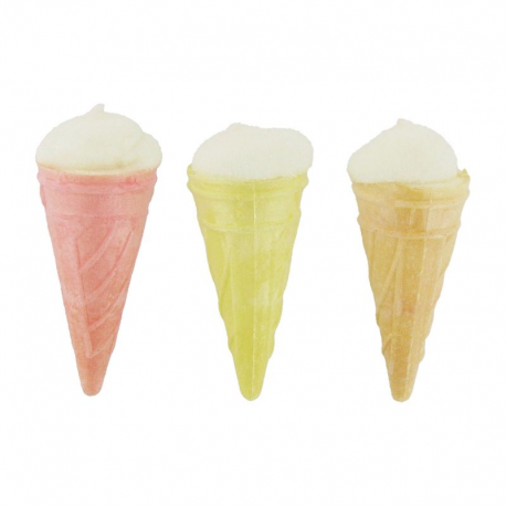 Marshmallows en forme de glace 5g - 200 pièces emballées