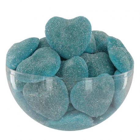 Coeurs bleus acides - 1kg