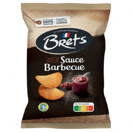 Chips Brets Barbecue 125g - 10 paquets