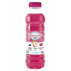 Cristaline Pomme Cassis Framboise - par 24 Pet 50cl