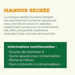 Sunshine Delights Mangues séchées 100g