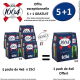 Lot 1664 blonde 6x25cl VP - 5 packs +1 offert