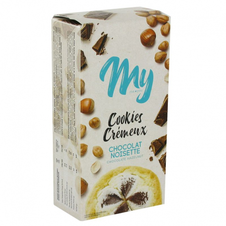 Cookies crémeux chocolat noisettes - 150g
