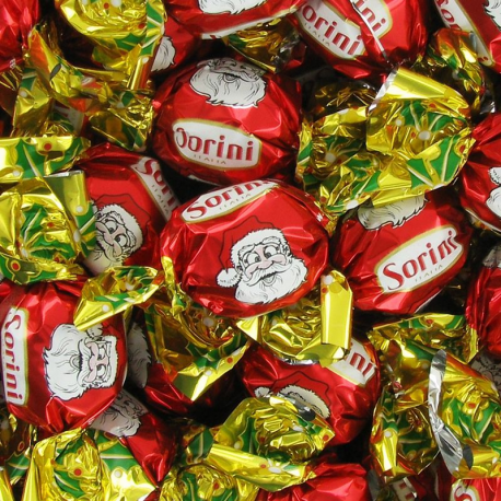 PRECOMMANDE Papillotes en chocolat au lait fourrées pâte à tartiner - 5kg