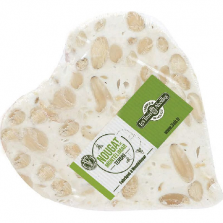 Nougat tendre de Montélimar Coeur - 100g