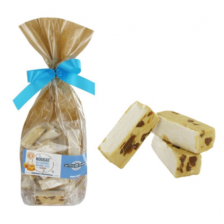 Nougats tendres au caramel beurre salé - sachet de 150g