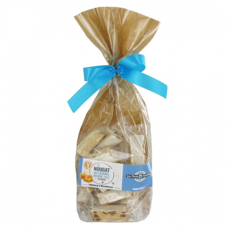 Nougats tendres au caramel beurre salé - sachet de 150g