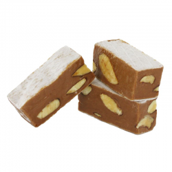 Nougats tendres amandes et chocolat - sachet de 150g