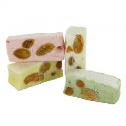 Nougats tendres couleur - sachet de 300g