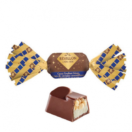 PRECOMMANDE Papillotes chocolat au lait et céréales Révillon - carton de 4,100kg