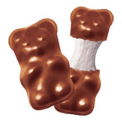 Oursons chocolat au lait fourrés guimauve - ballotin de 200g