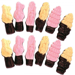Colis Noël 4 boîtes guimauves mi-choc assorties Stel'choc