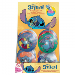 ~Boules métal Lilo & Stich Noël - boîte de 12