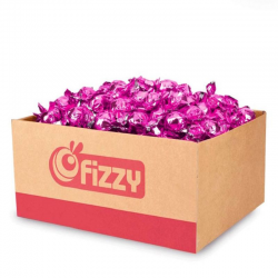 ~Papillotes roses chocolat au lait fourrées praliné céréales vrac - 10kg