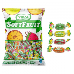 Bonbons Soft fruits - 1kg