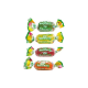 Bonbons Soft fruits - 1kg