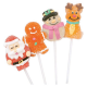 Mini sucettes Santa Jelly - 24 sucettes