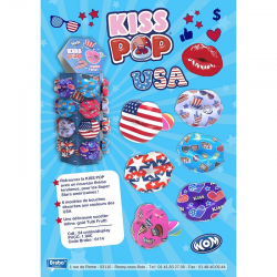 Kiss Pop USA - présentoir Tower de 24