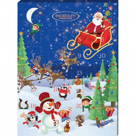 ~Calendriers de l'Avent Excelcium 65g - le lot de 32