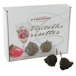 Cerisettes au chocolat noir et eau de vie - 500g