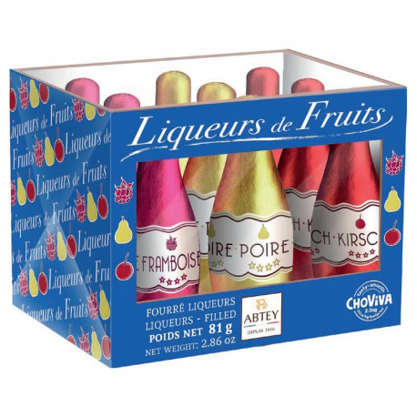Casier 9 bouteilles liqueurs Choviva Abtey