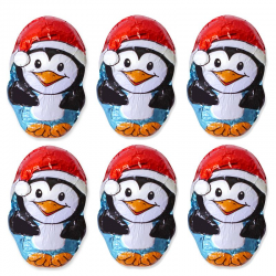 PRECOMMANDE Minis Pingouins 5g chocolat au lait Rohan - carton de 500