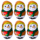 PRECOMMANDE Minis Bonhommes de neige 5g chocolat au lait Rohan - carton de 500
