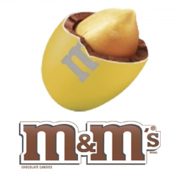 M&M's Peanut Jaune (Yellow) - 1kg