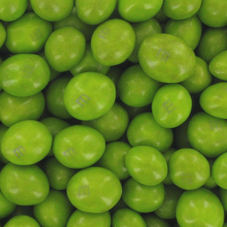 M&M's Peanut Vert (Electric Green) - 1kg