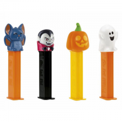 Pez figurine Halloween + 1 recharge - le lot de 12