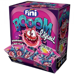 Bubble gum Booom liquid - boîte de 200