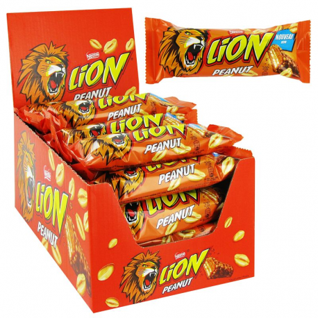 Lion Peanut 41g - boîte de 24