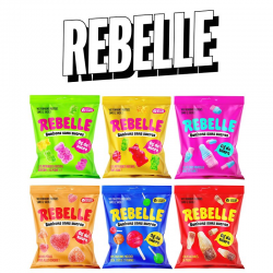 PRECOMMANDE Bonbons Rebelle SANS SUCRES - 12 sachets assortis