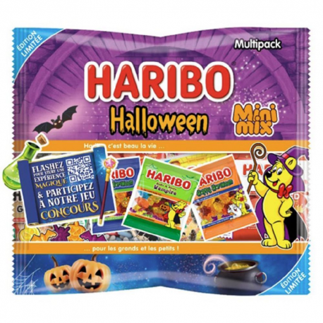 Halloween mix mini sachets Haribo 700g