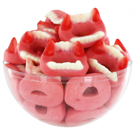 Dents de Vampire Dracula Trolli - sachet de 1kg