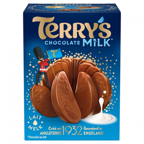 PRECOMMANDE Terry's Ball lait 145g - carton de 12