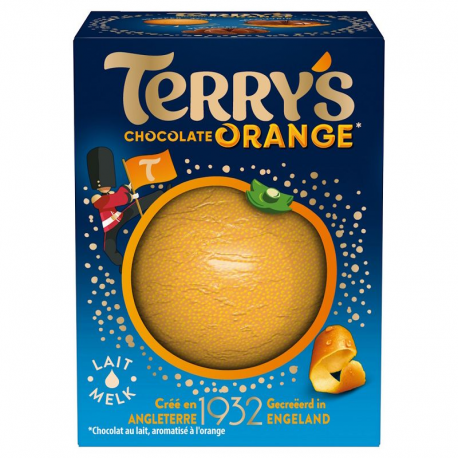 PRECOMMANDE Terry's Ball orange lait 145g - carton de 12