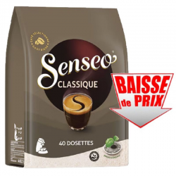 Senseo classique 277g (40 dosettes) - les 10 paquets