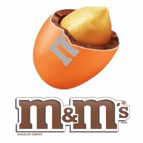 M&M's Peanut Orange - 1kg