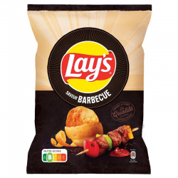 Chips barbecue Lay's 145g - 20 paquets