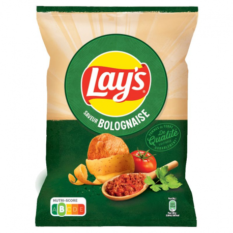 Chips bolognaise Lay's 145g - carton de 20 paquets