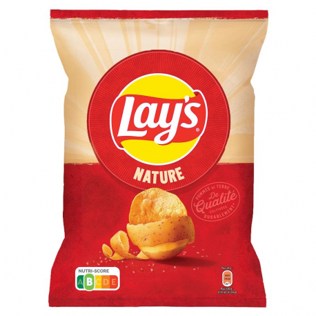 Chips nature sel Lay's 145g - 20 paquets