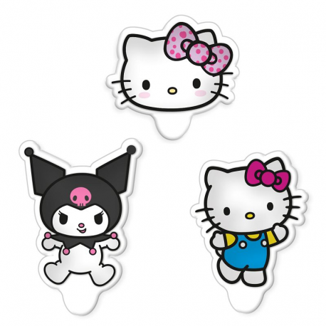 Bonbons 3D Gummies Hello Kitty & Kuromi - tubo de 55