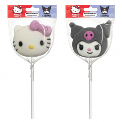 Sucettes Mallow Pop guimauve Hello Kitty & Kuromi 30g - 18 sucettes