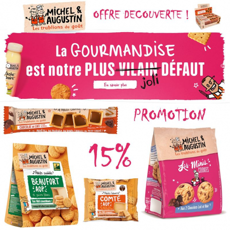 Colis Découverte Michel & Augustin ** Promo 15% **