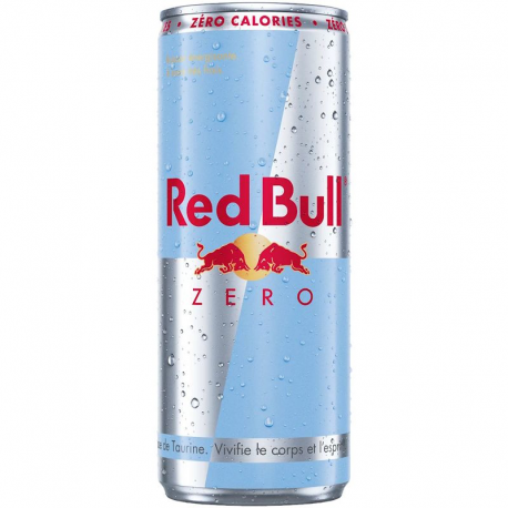 ~Red bull Zéro calories 25cl - pack de 24 boîtes