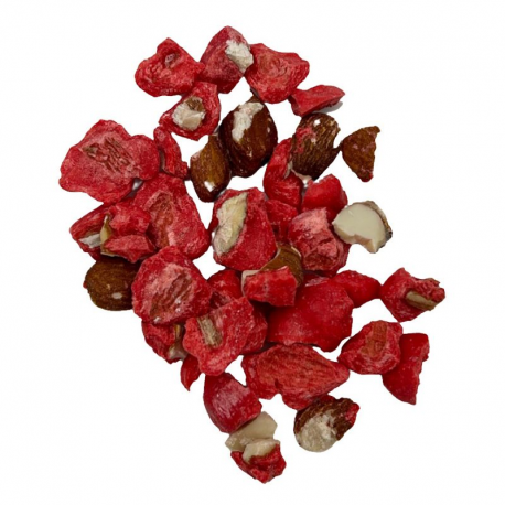 Brisure de pralines roses en seau de 3kg