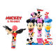 Pop ups lollypop mix Mickey and Friends - boîte de 12