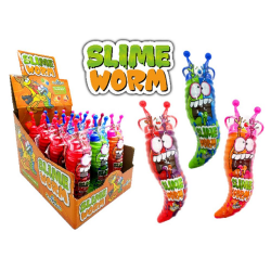 Slime worm Funny Candy - boîte de 12